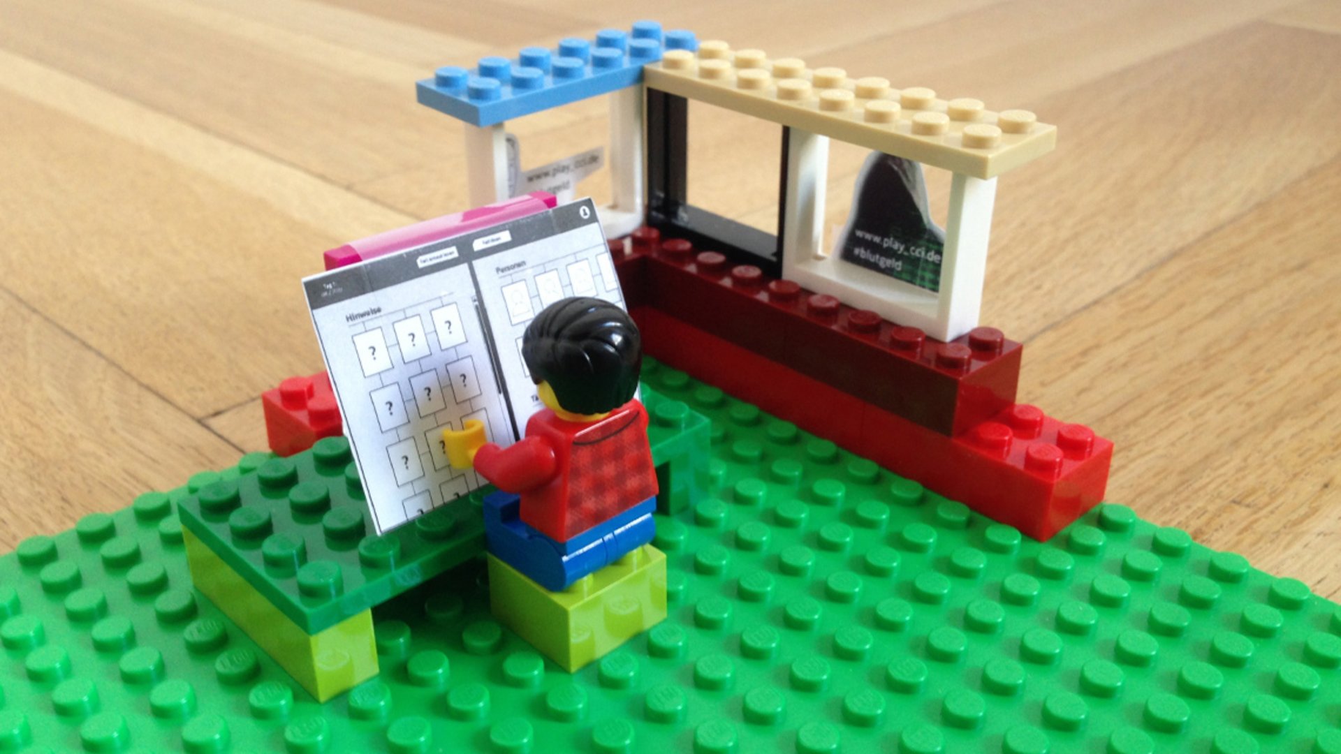 T-Systems-/Telekom-interne Marketingmaßnahmen erregen Aufmerksamkeit und wecken das Interesse der Mitarbeitenden, das Cyber Security Game zu spielen.