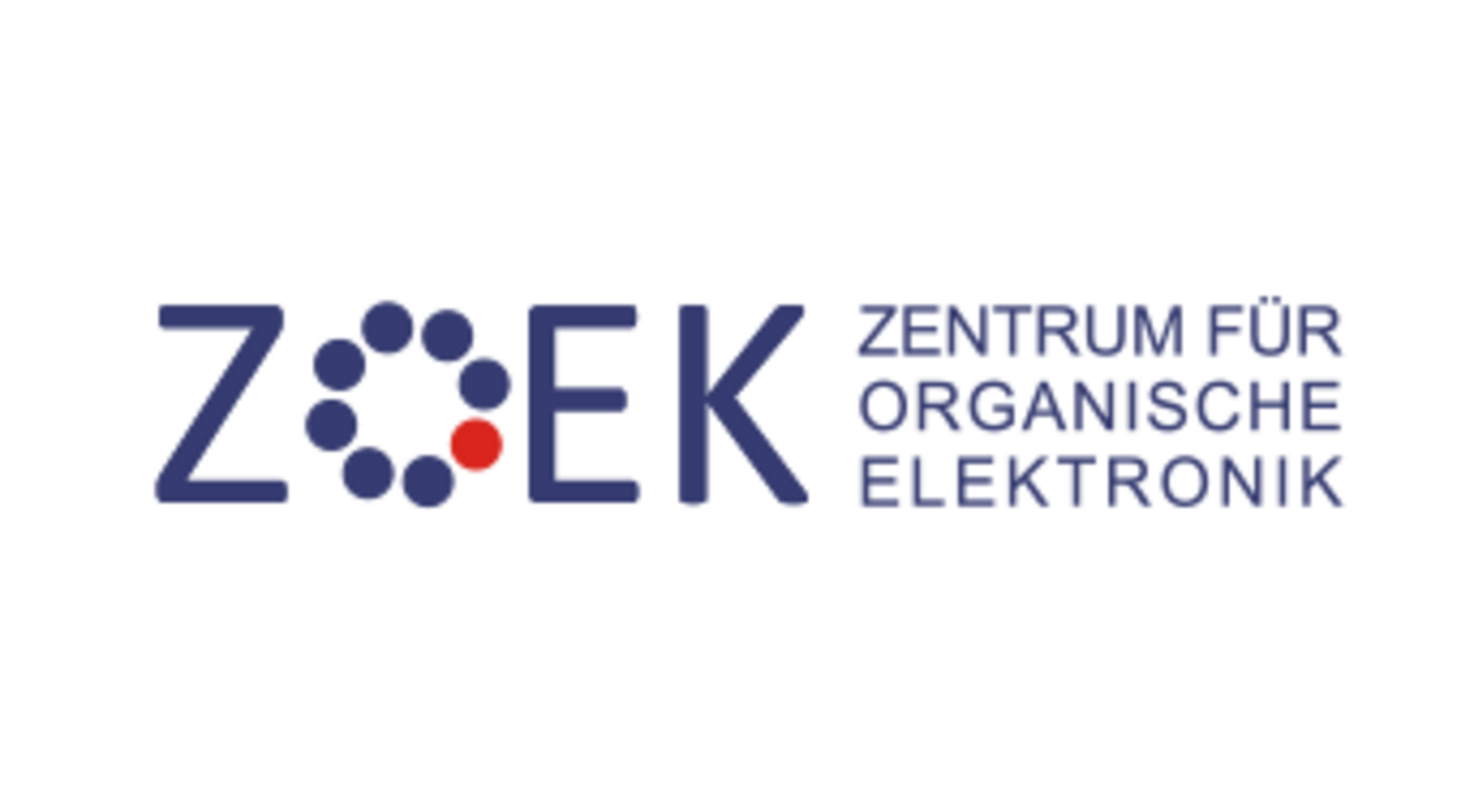 Logo ZOEK Zentrum für organische Elektronik Köln.
